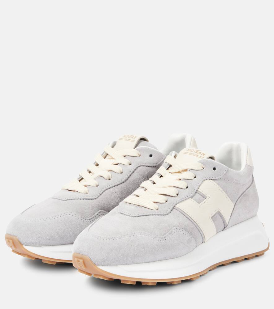 Hogan H Patch suede sneakers