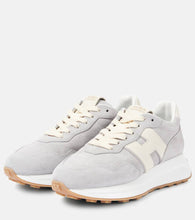 Hogan H Patch suede sneakers