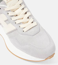Hogan H Patch suede sneakers