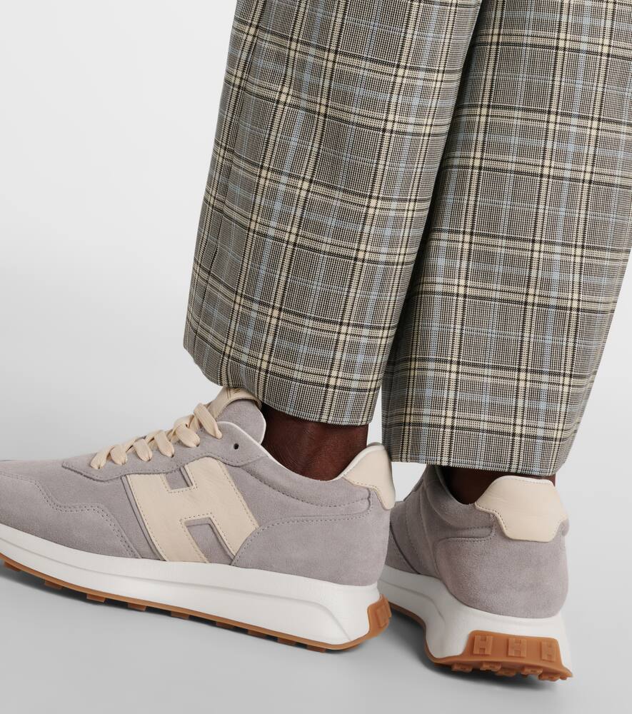 Hogan H Patch suede sneakers