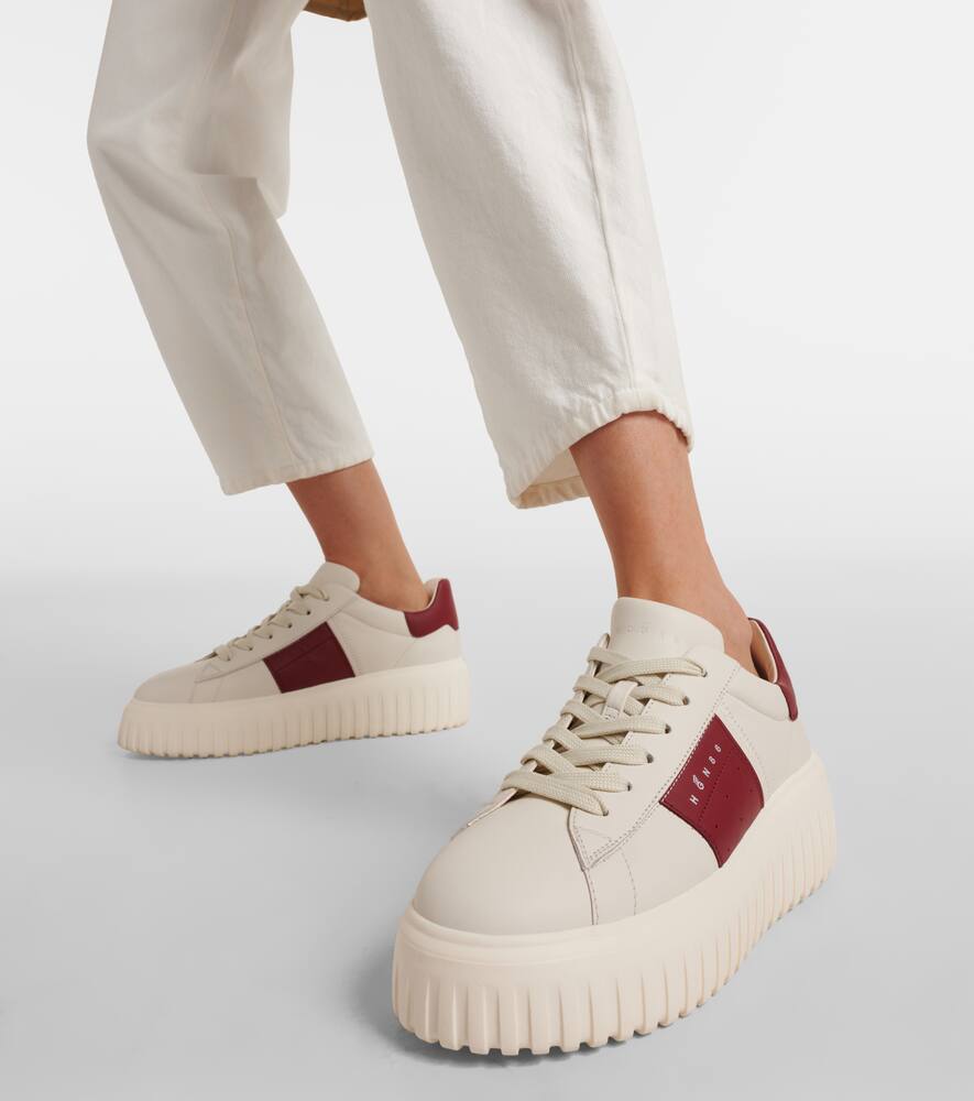 Hogan H-Stripes leather sneakers