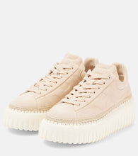 Hogan H-Stripes leather sneakers