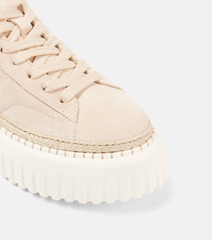 Hogan H-Stripes leather sneakers