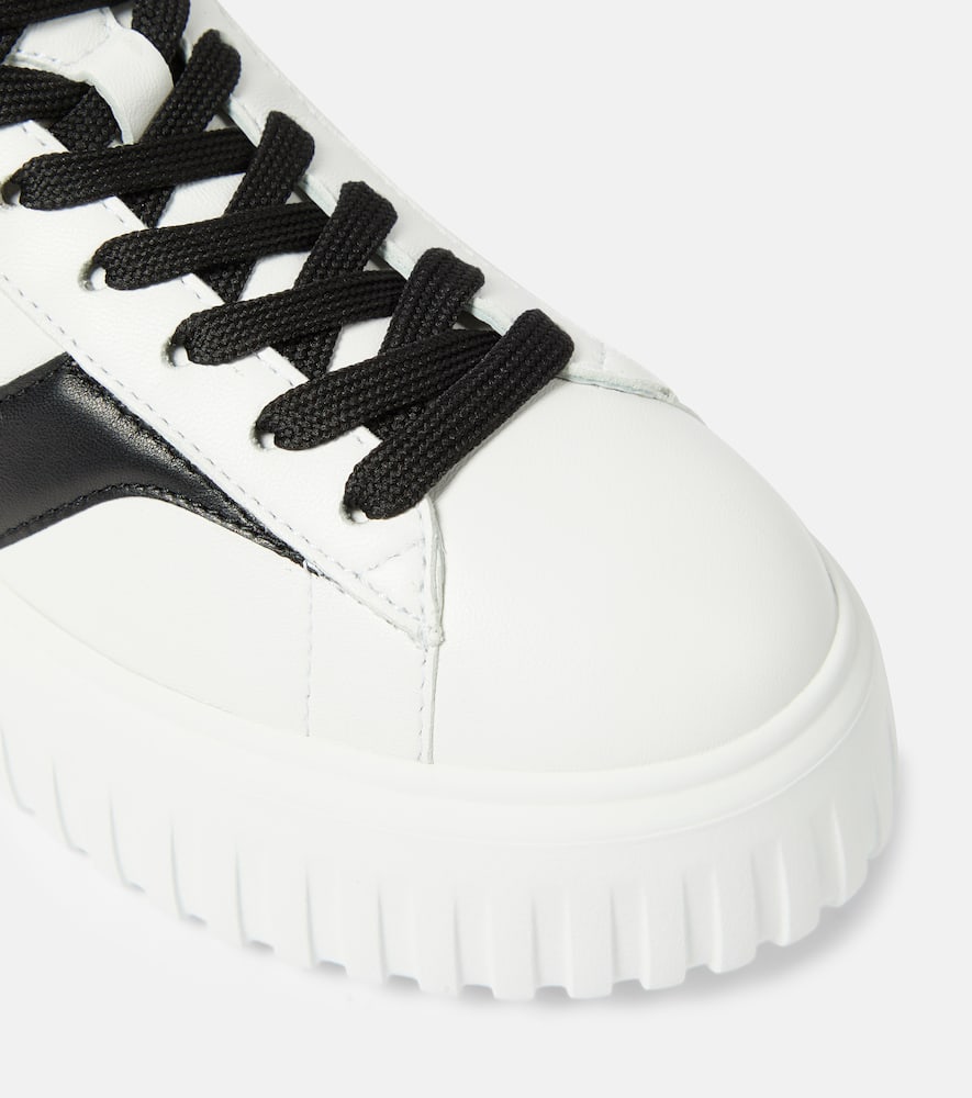 Hogan H-Stripes leather sneakers