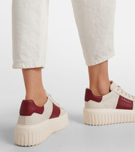 Hogan H-Stripes leather sneakers