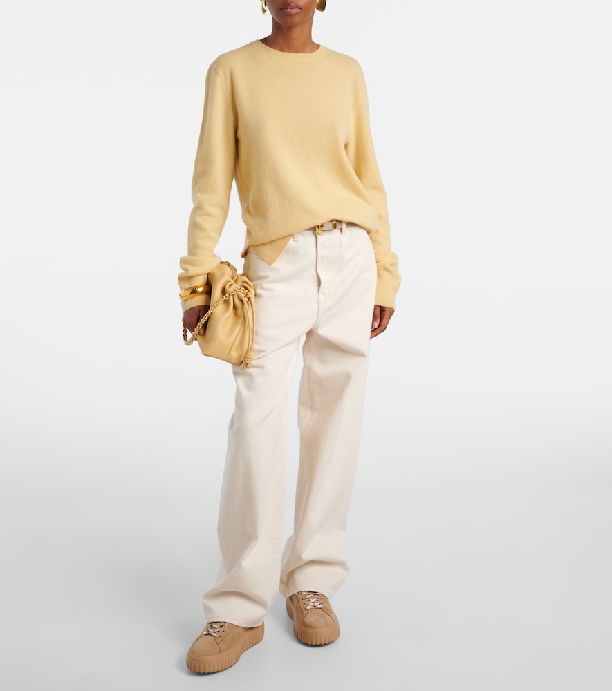 Hogan H-Stripes shearling-lined suede sneakers