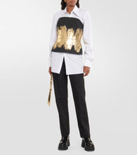 Hogan H-Stripes wedge leather loafers