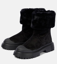 Hogan H619 suede ankle boots