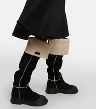 Hogan H619 suede knee-high boots