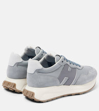 Hogan H641 suede and leather sneakers