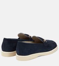 Hogan H642 embellished suede loafers