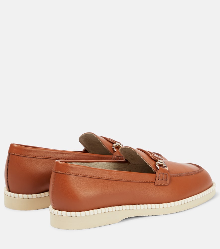 Hogan H642 leather loafers