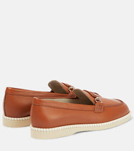 Hogan H642 leather loafers