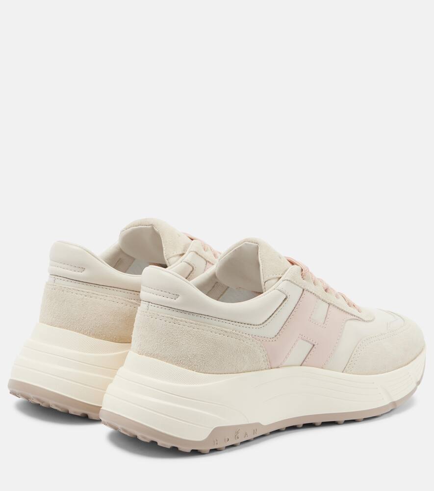 Hogan H669 suede and leather sneakers