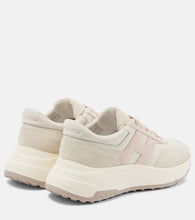 Hogan H669 suede and leather sneakers