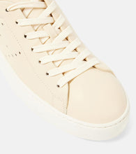 Hogan H672 suede-trimmed leather sneakers
