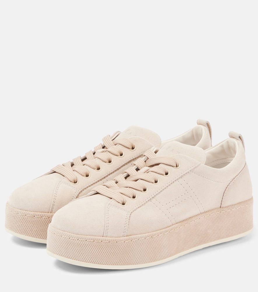 Hogan H681 suede platform sneakers
