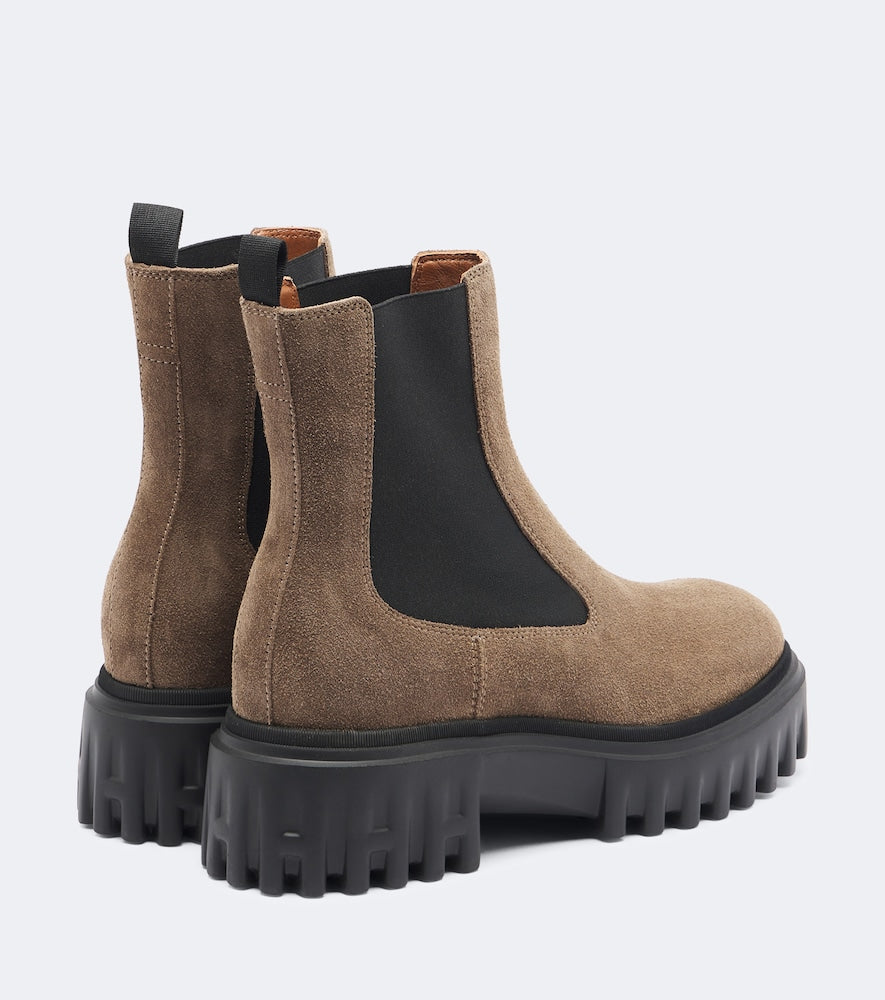 Hogan H700 suede ankle boots