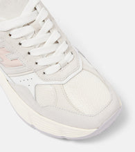 Hogan Hi-Fi glitter suede and leather sneakers