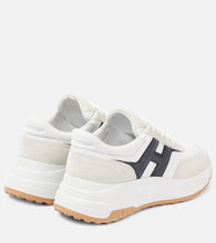 Hogan Hi-Fi suede and leather sneakers