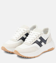 Hogan Hi-Fi suede and leather sneakers