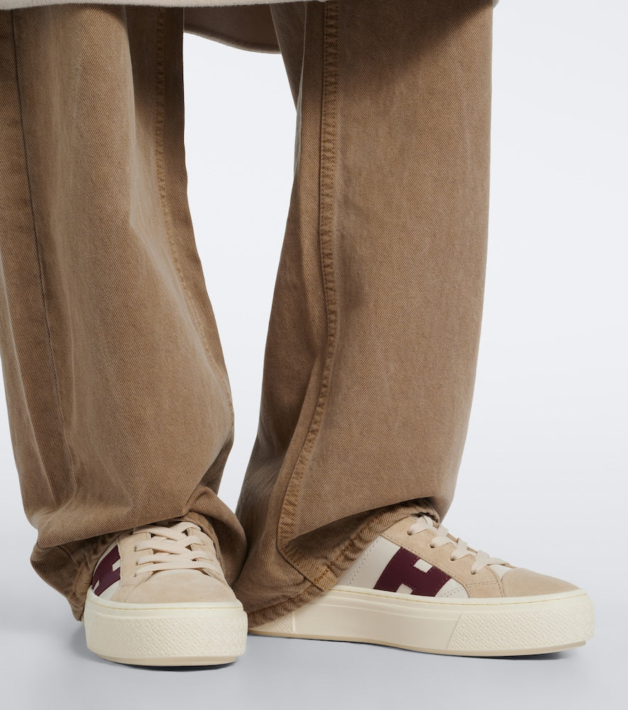 Hogan Hogan Crosswind leather sneakers
