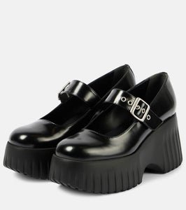 Hogan Janeiro patent leather pumps