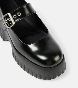 Hogan Janeiro patent leather pumps