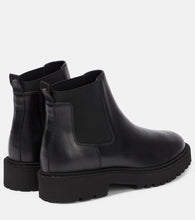 Hogan Leather Chelsea boots
