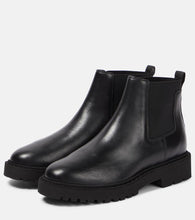 Hogan Leather Chelsea boots