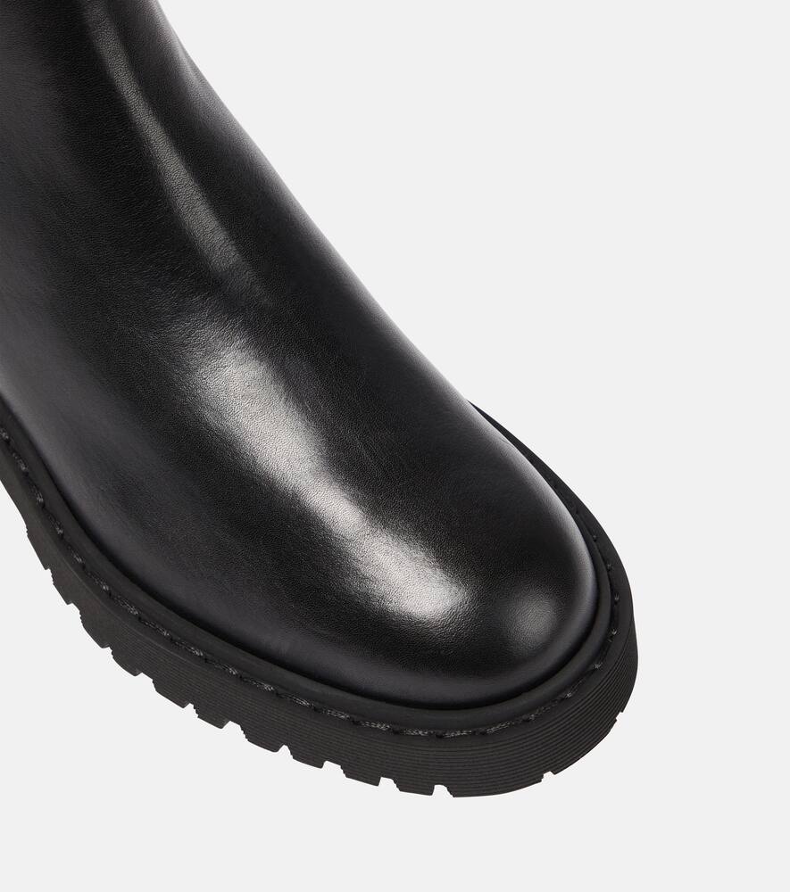 Hogan Leather Chelsea boots