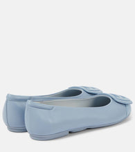 Hogan Leather ballet flats