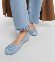 Hogan Leather ballet flats