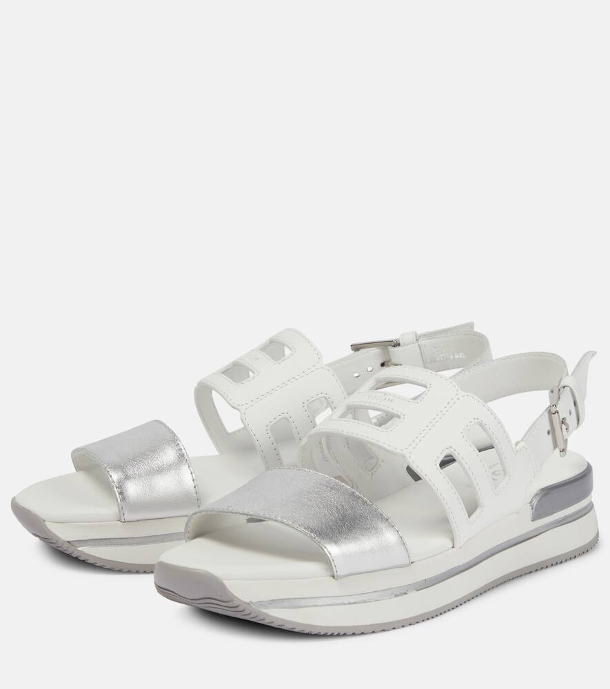 Hogan Leather sandals