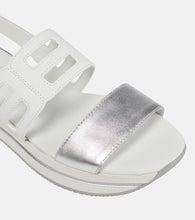 Hogan Leather sandals