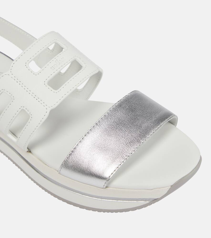 Hogan Leather sandals