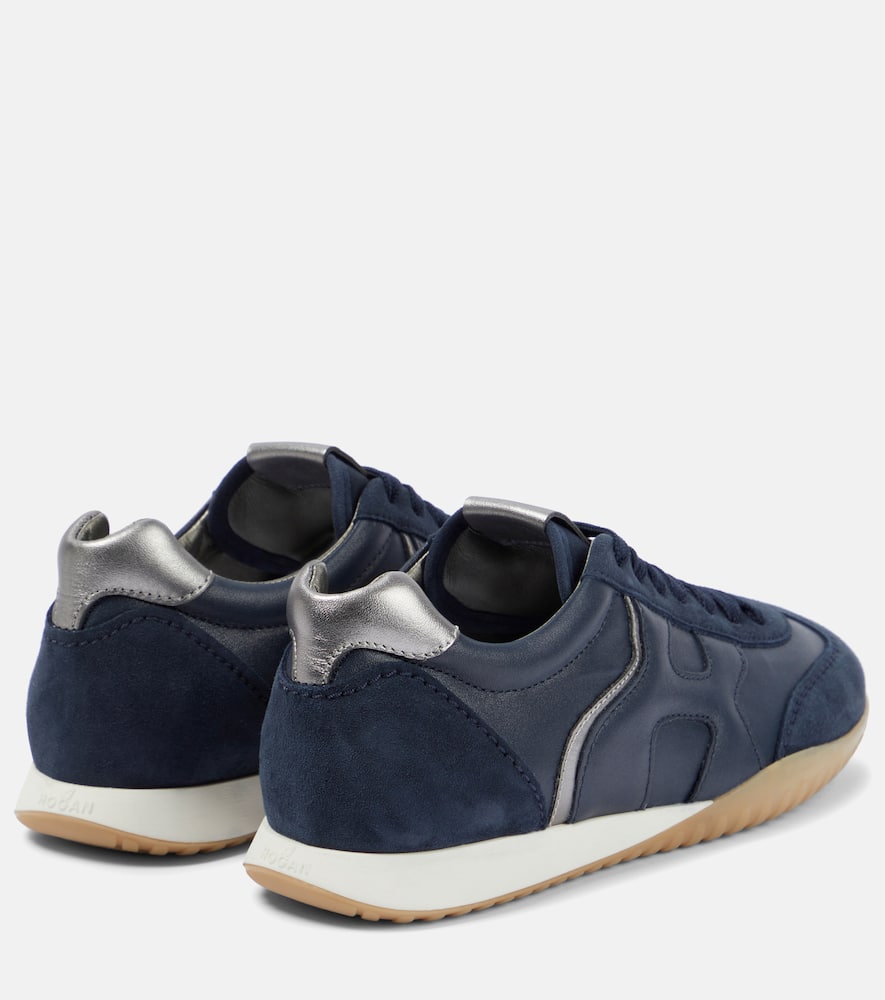 Hogan Olympia-Z suede and leather sneakers