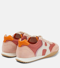 Hogan Olympia-Z suede-trimmed sneakers