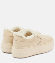 Hogan Skyscraper suede platform slip-on sneakers