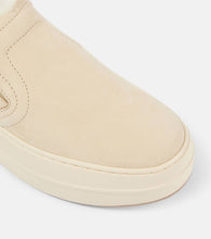 Hogan Skyscraper suede platform slip-on sneakers