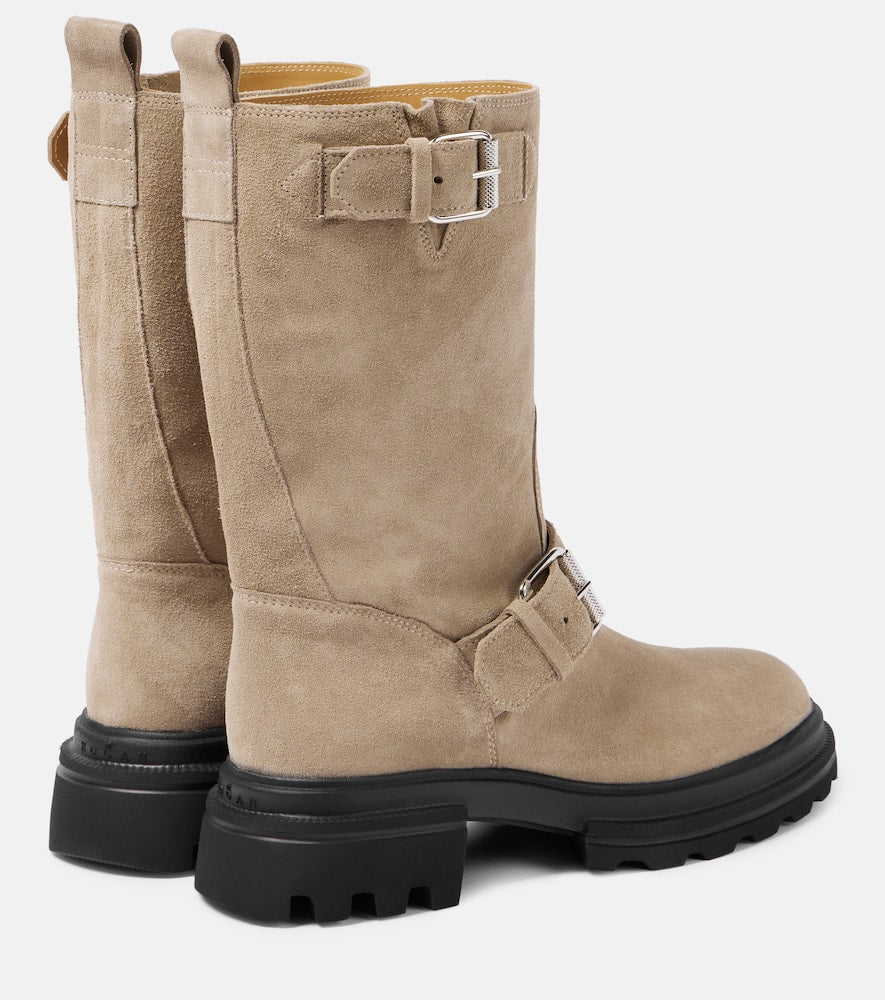 Hogan Suede Chelsea boots
