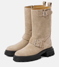 Hogan Suede Chelsea boots