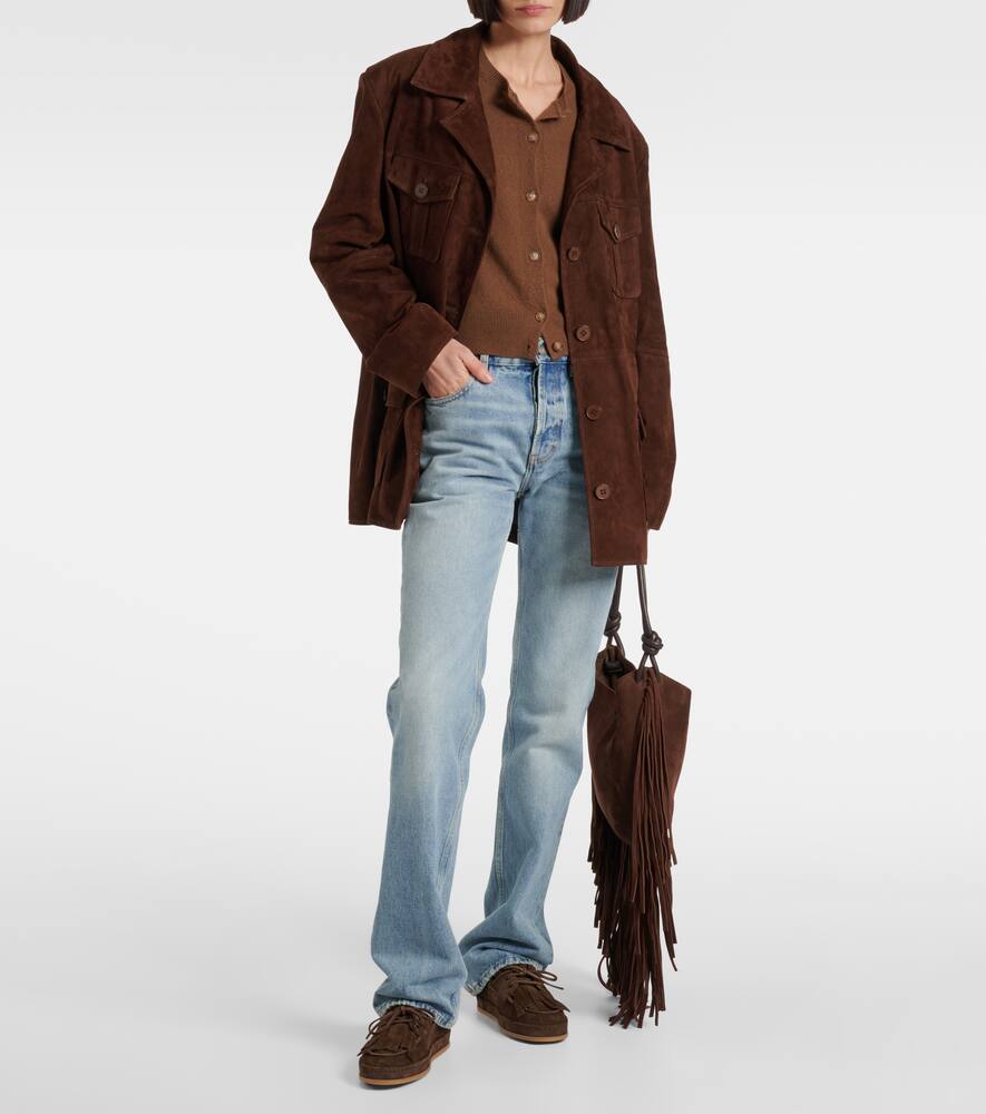 Hogan Suede boat shoes