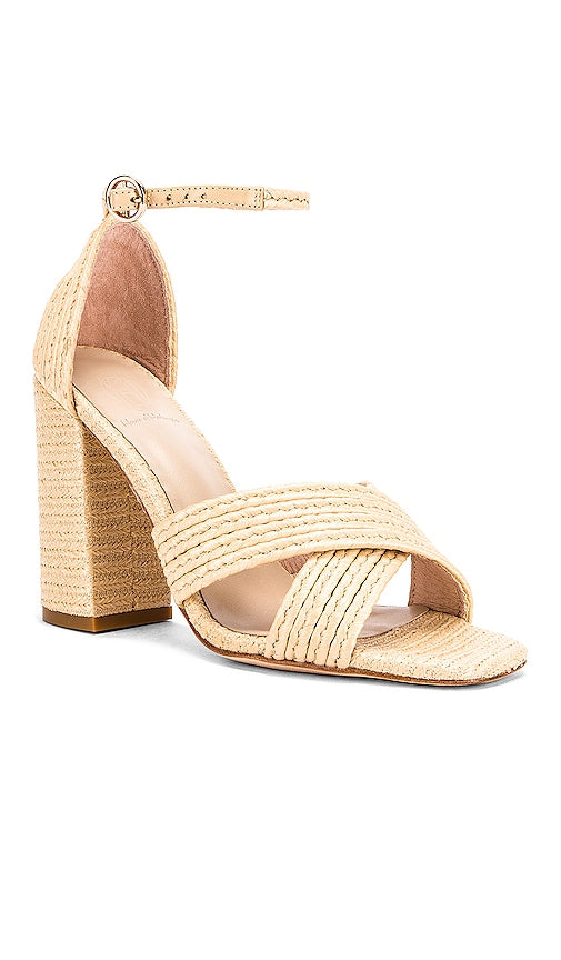 House of Harlow 1960 X REVOLVE Cava Heel in Neutral