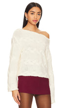 House of Harlow 1960 x REVOLVE Elaina Braided Sweater in Ivory