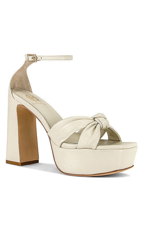 House of Harlow 1960 x REVOLVE Jin Platform in Ivory
