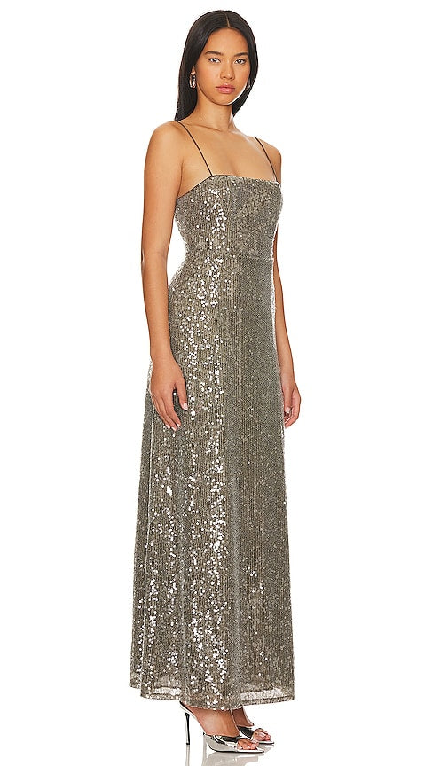House of Harlow 1960 x REVOLVE Krista Gown in Grey