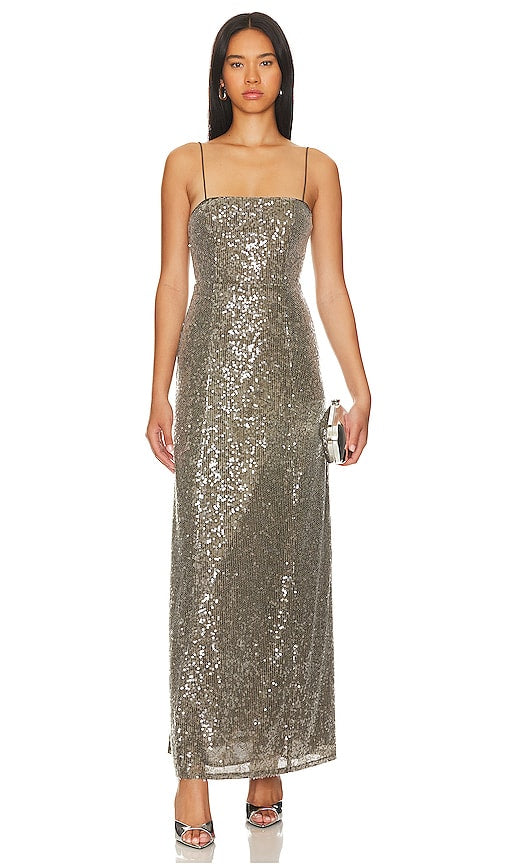 House of Harlow 1960 x REVOLVE Krista Gown in Grey - House of Harlow 1960 x REVOLVE ROBE Krista en Gris - House of Harlow 1960 x REVOLVE Krista 灰色礼服 - House of Harlow 1960 x REVOLVE Krista Kleid in Grau - House of Harlow 1960 x REVOLVE 크리스타 가운 그레이 색상 - House of Harlow 1960 x REVOLVE Krista Abito in grigio
