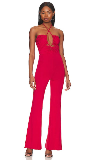 House of Harlow 1960 x REVOLVE Lorenza Jumpsuit in Red - House of Harlow 1960 x REVOLVE Combinaison Lorenza en Rouge - House of Harlow 1960 x REVOLVE Lorenza 红色连身裤 - House of Harlow 1960 x REVOLVE Lorenza Overall in Rot - House of Harlow 1960 x REVOLVE Lorenza 점프수트 레드 색상 - Tuta House of Harlow 1960 x REVOLVE Lorenza in rosso