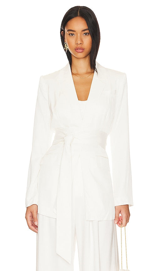 House of Harlow 1960 x REVOLVE Murray Blazer in Ivory - House of Harlow 1960 x REVOLVE Blazer Murray en Ivoire - House of Harlow 1960 x REVOLVE 象牙色 Murray 西装外套 - House of Harlow 1960 x REVOLVE Murray Blazer in Elfenbein - House of Harlow 1960 x 아이보리 색상의 REVOLVE Murray 블레이저 - House of Harlow 1960 x REVOLVE Murray Blazer in avorio